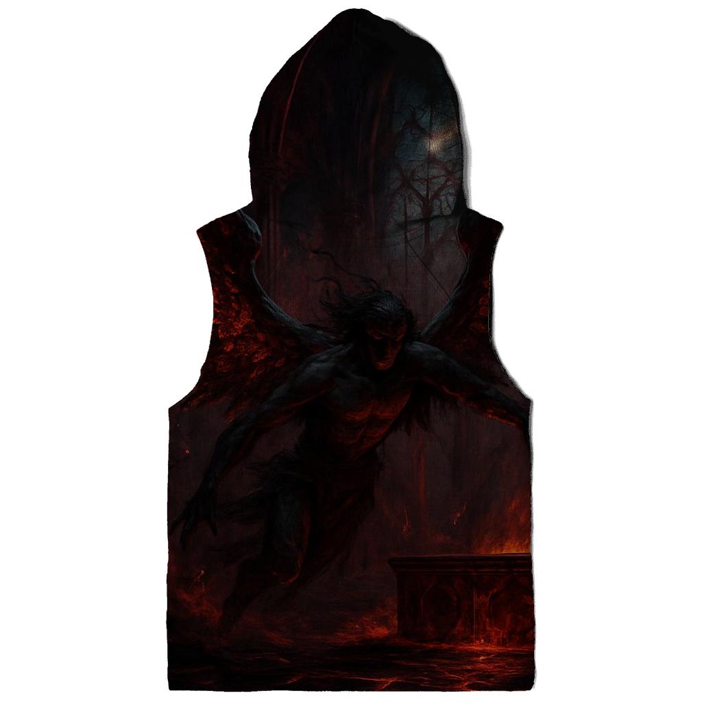 Fallen Angel Of The Iron Basilica premium hoodies