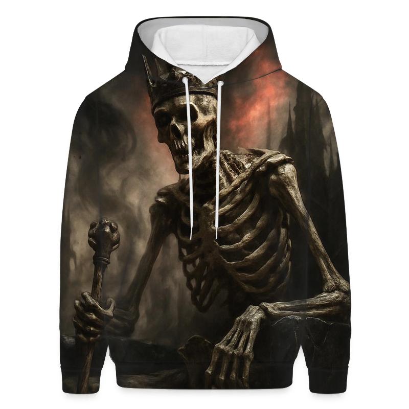 Ashen Throne Of The Bone King designer hoodies