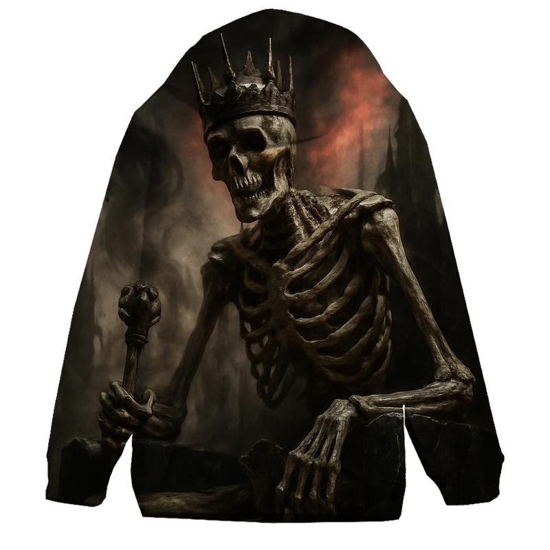Ashen Throne Of The Bone King designer hoodies