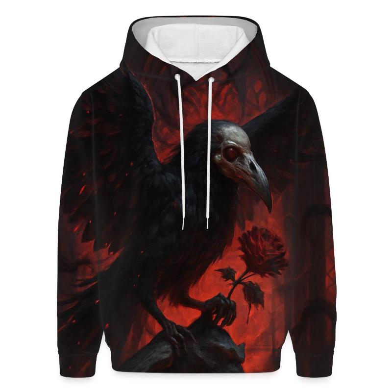 Infernal Raven Of The Cathedral Ruins pullover hoodies