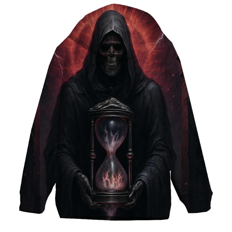 Warden Of The Hollow Hourglass heavyweight hoodies