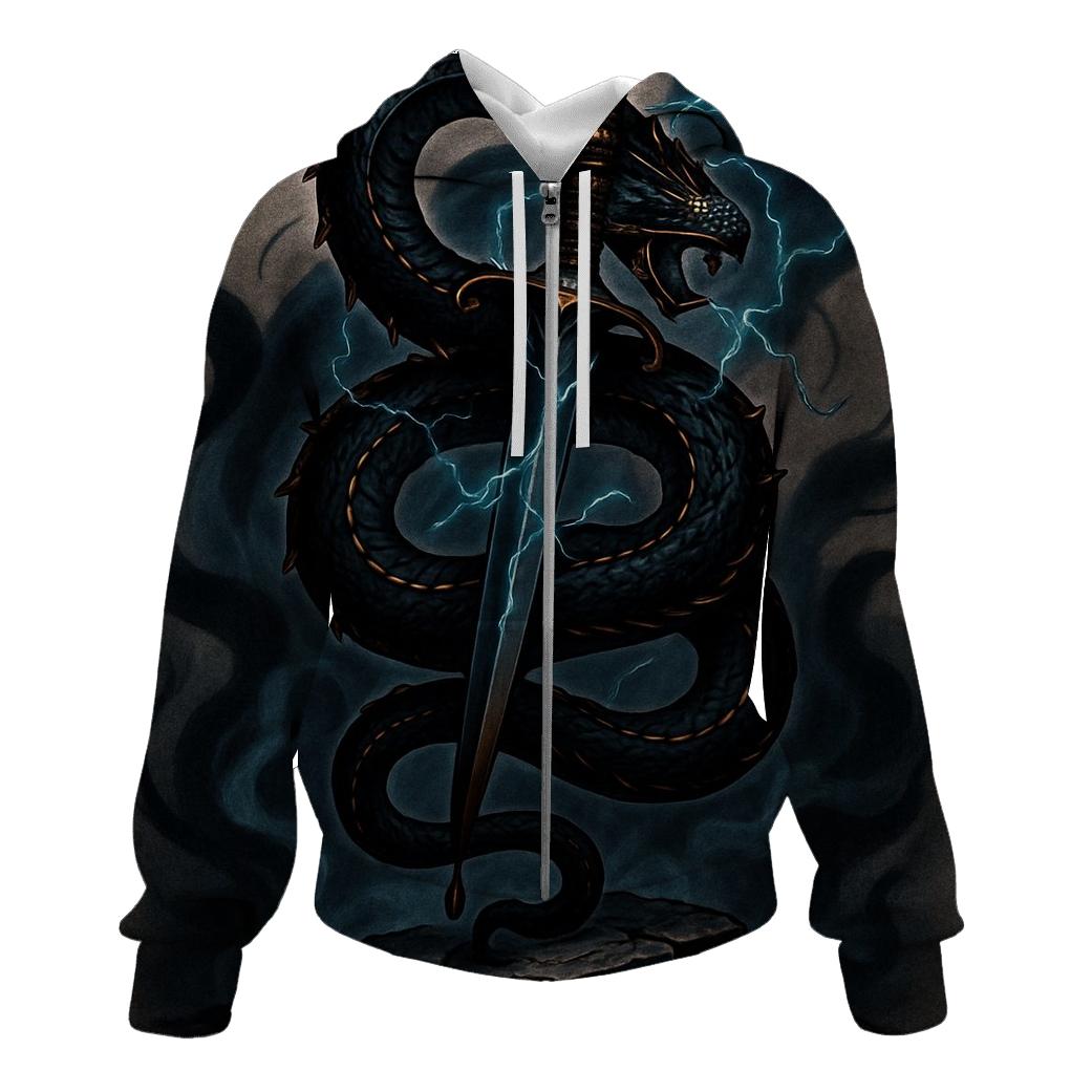 Serpent Dagger Of The Nightborn graphic hoodies