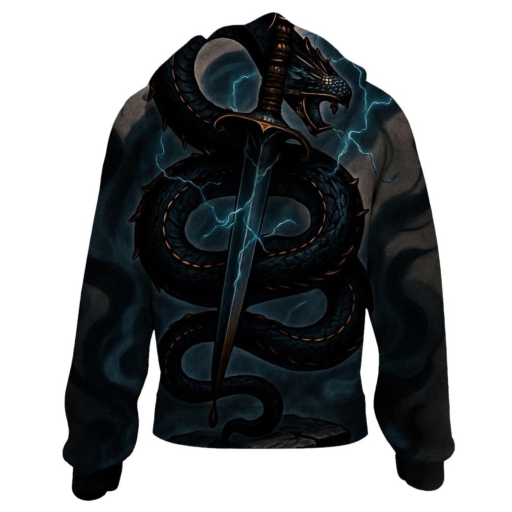 Serpent Dagger Of The Nightborn graphic hoodies
