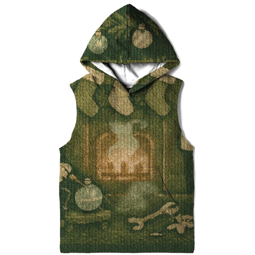 Retro Fireplace Elves Union heavyweight hoodies