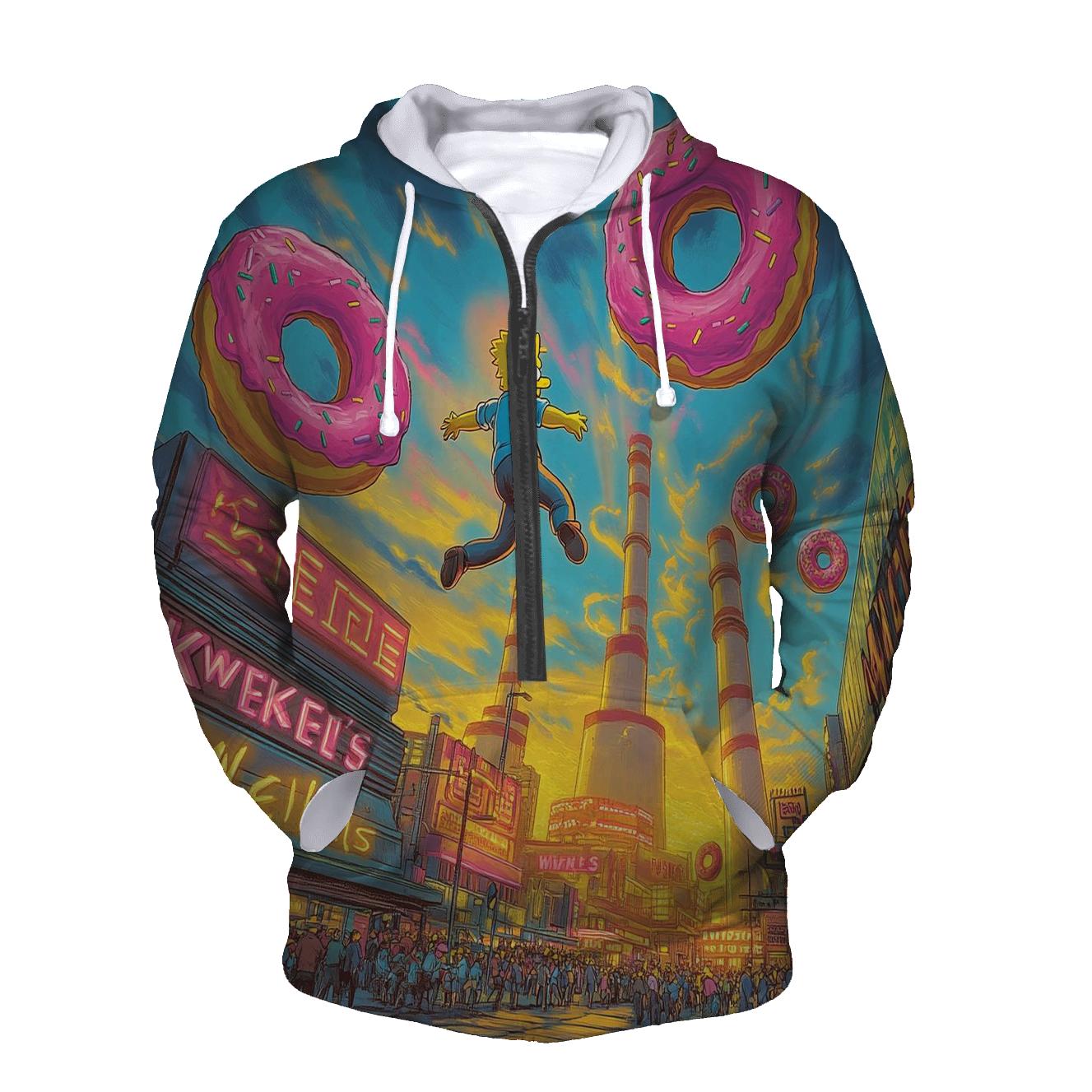 Donut Galaxy Riot hoodies fashion