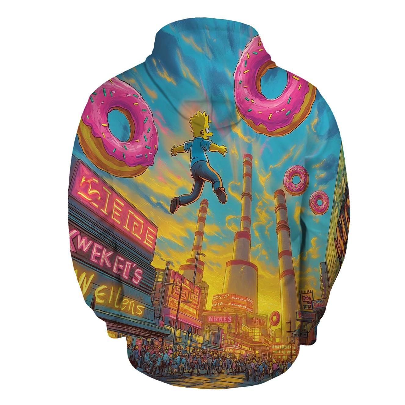 Donut Galaxy Riot hoodies fashion