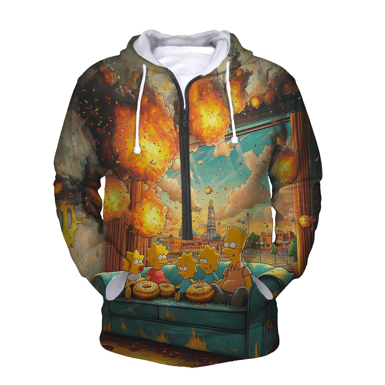 Couch Gag Apocalypse lightweight hoodies