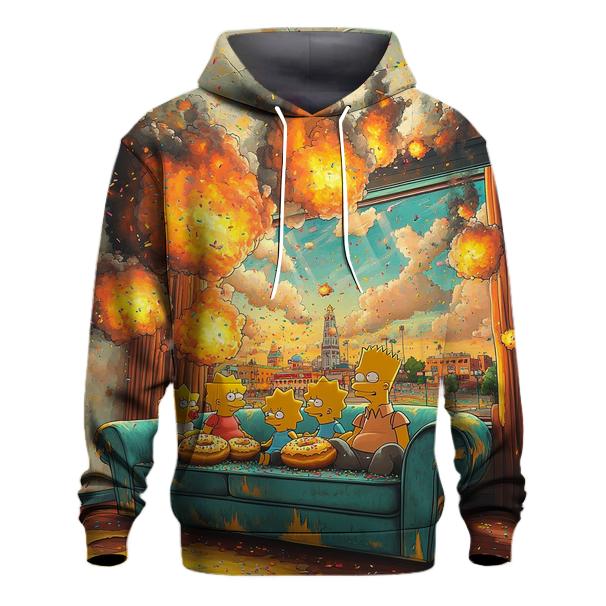 Couch Gag Apocalypse lightweight hoodies