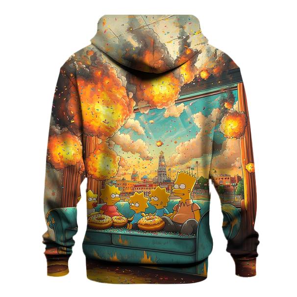 Couch Gag Apocalypse lightweight hoodies