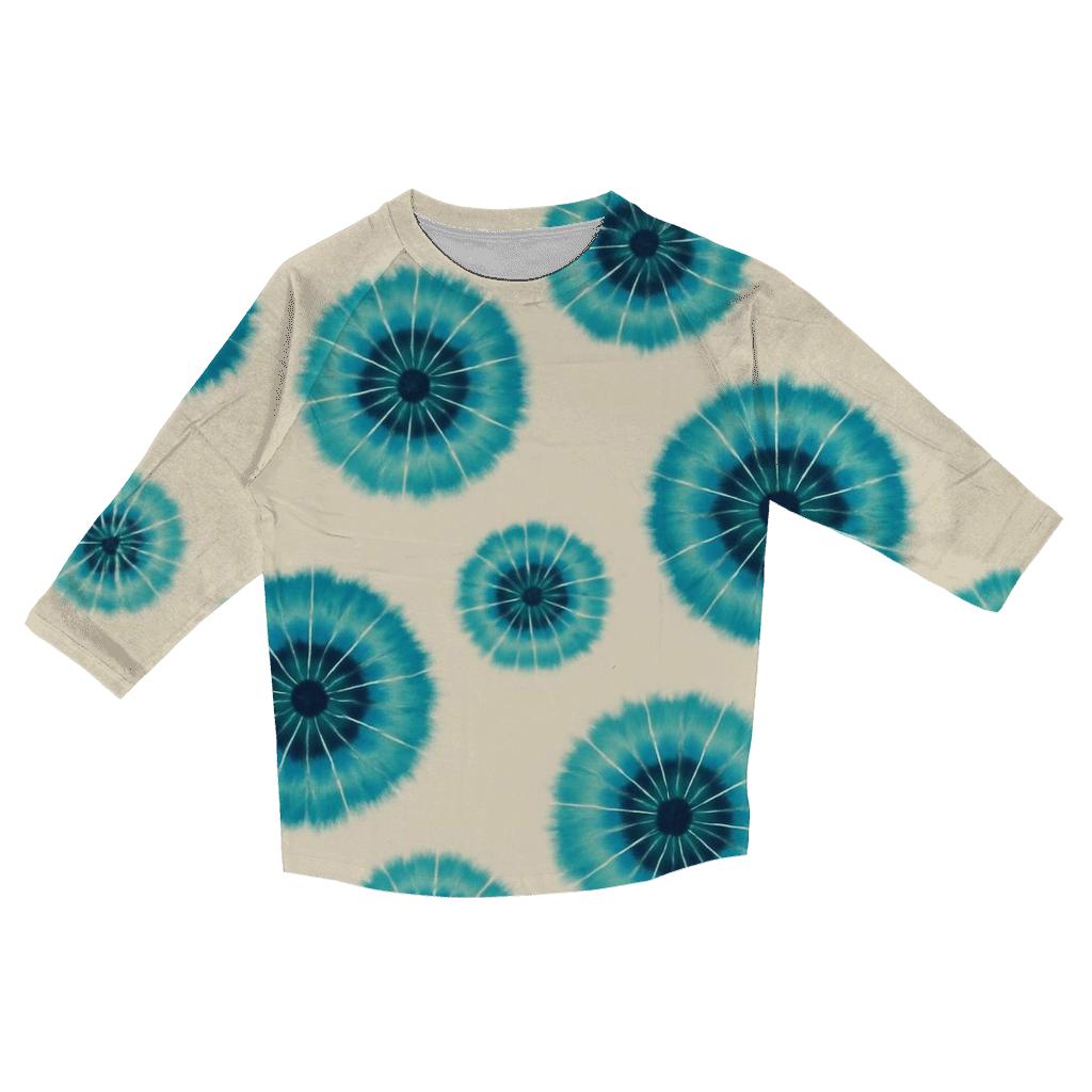 Kumo Cluster Cream Panel fashion 3/4 sleeve shirts