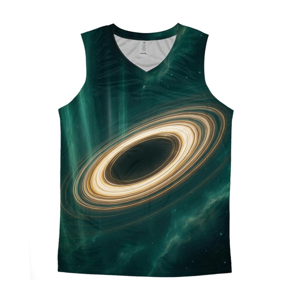 Auroral Accretion Curtain stylish racerback tanks