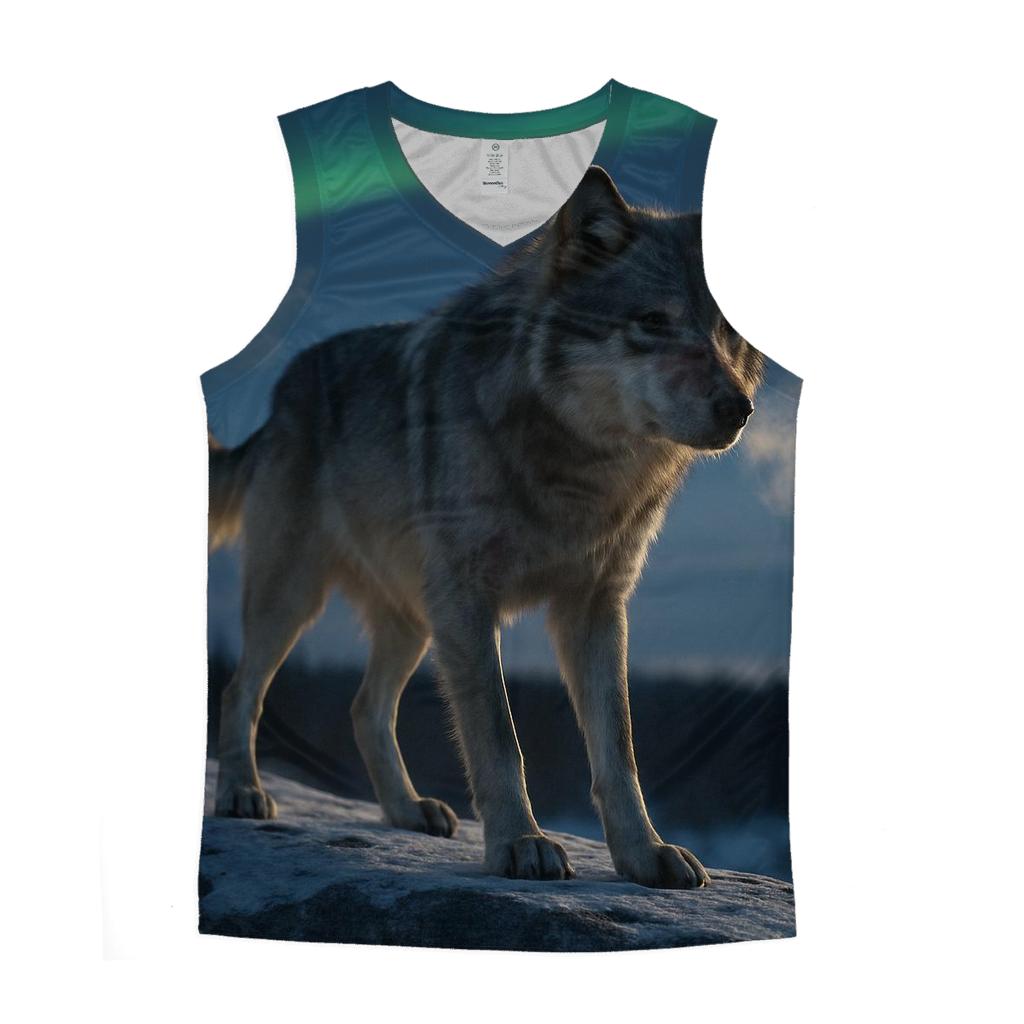 Northern Pack Sentinel graphic print tank tops