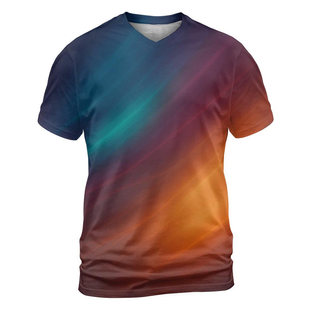 Molten Aurora Veil designer pattern shirts