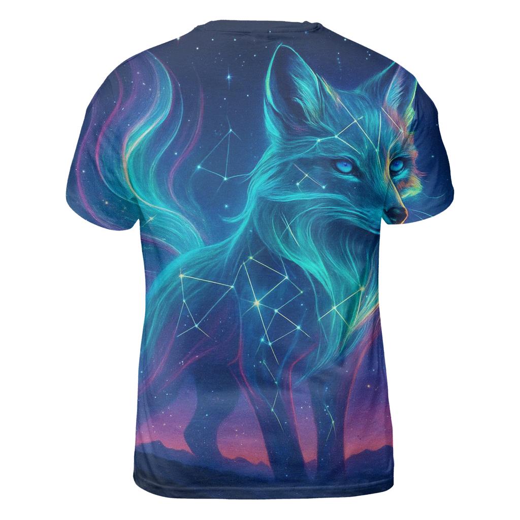Quantum Aurora Fox personalized full print shirts