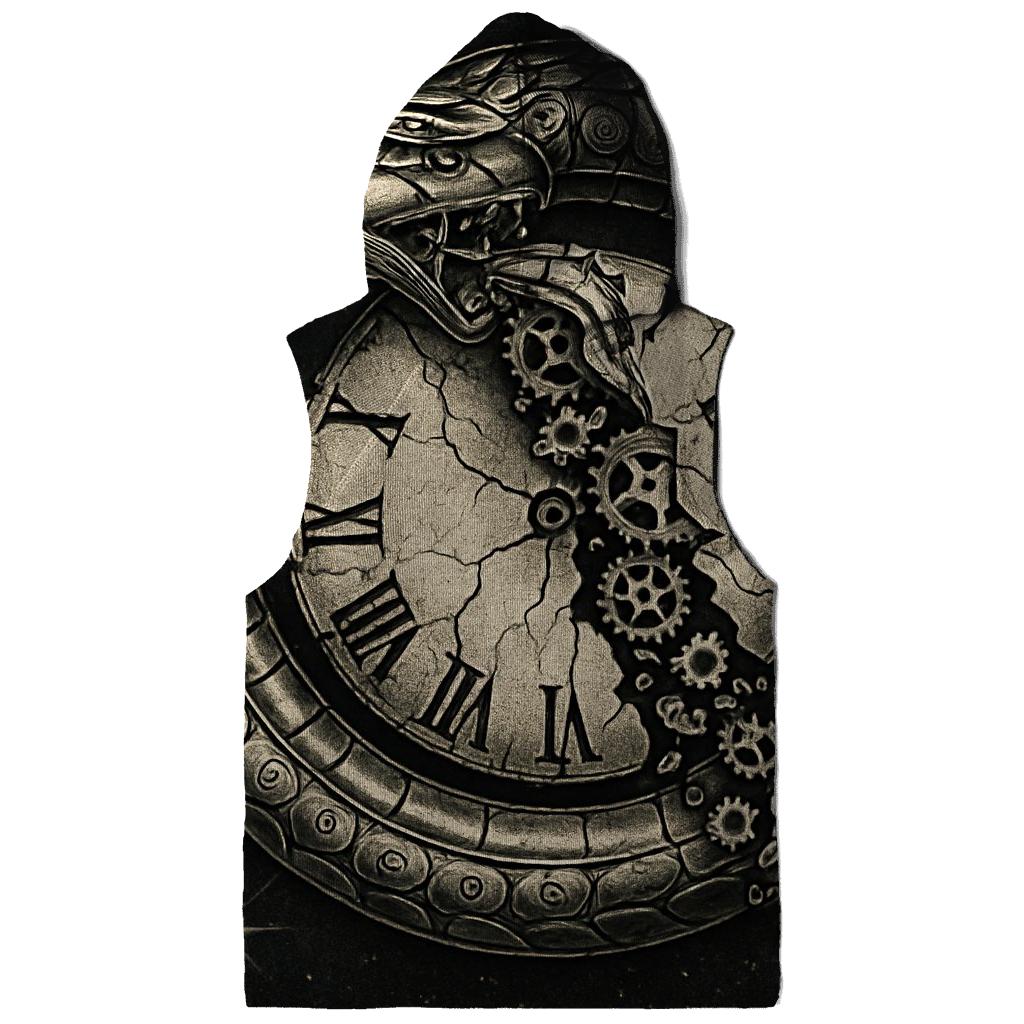 Serpent Clockwork Ouroboros embroidered hoodies