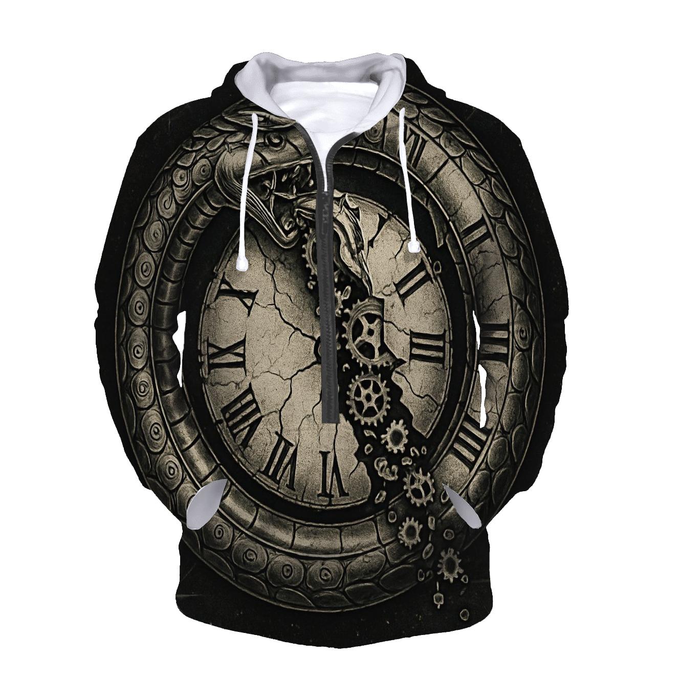 Serpent Clockwork Ouroboros lightweight hoodies