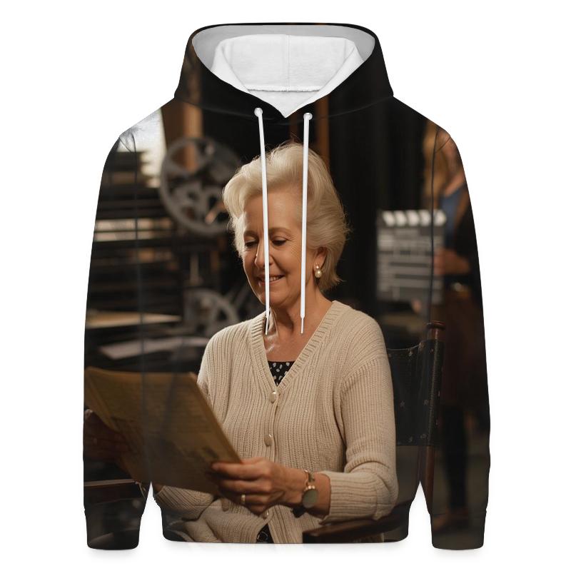 Polly Holliday On Set Reunion premium hoodies