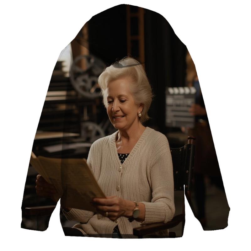 Polly Holliday On Set Reunion premium hoodies