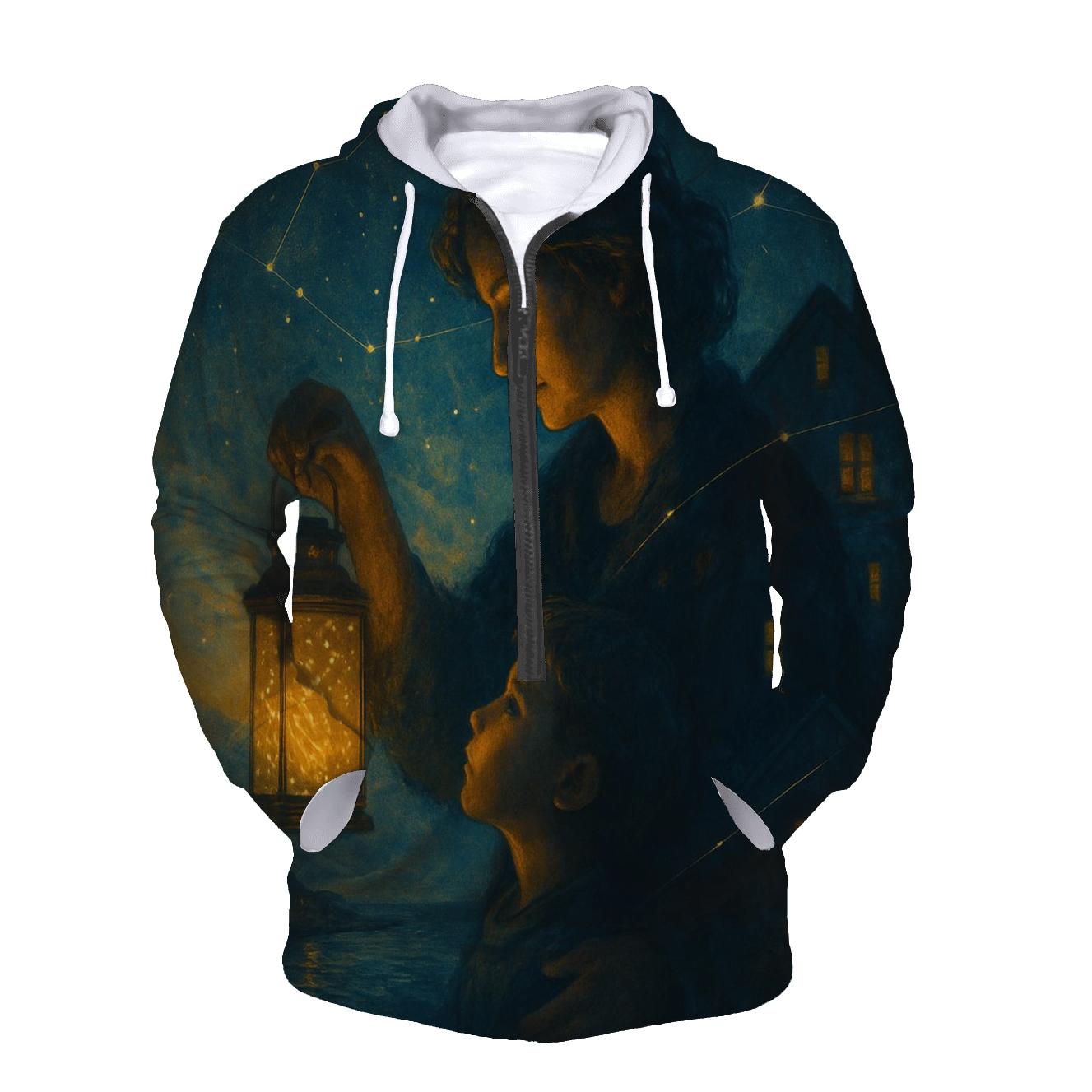 The Everlasting Lantern A Mothers Guiding Flame premium hoodies