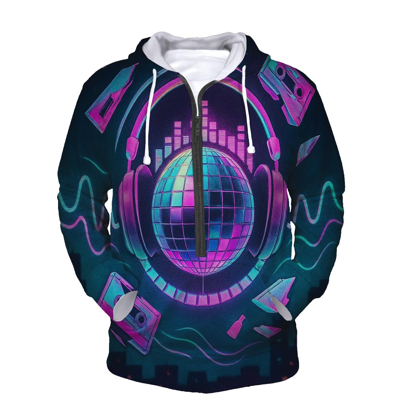 Neon Equalizer Carnival custom hoodies
