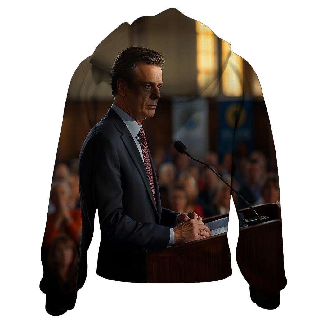 Town Hall Reflection zip-up hoodies