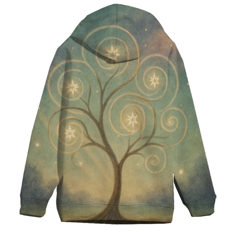 Celestial Tree Of Calm pullover hoodies