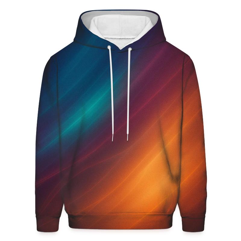 Molten Aurora Veil pullover hoodies