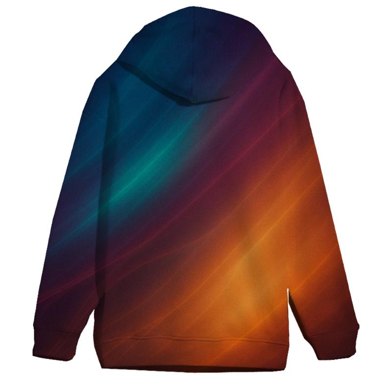 Molten Aurora Veil pullover hoodies