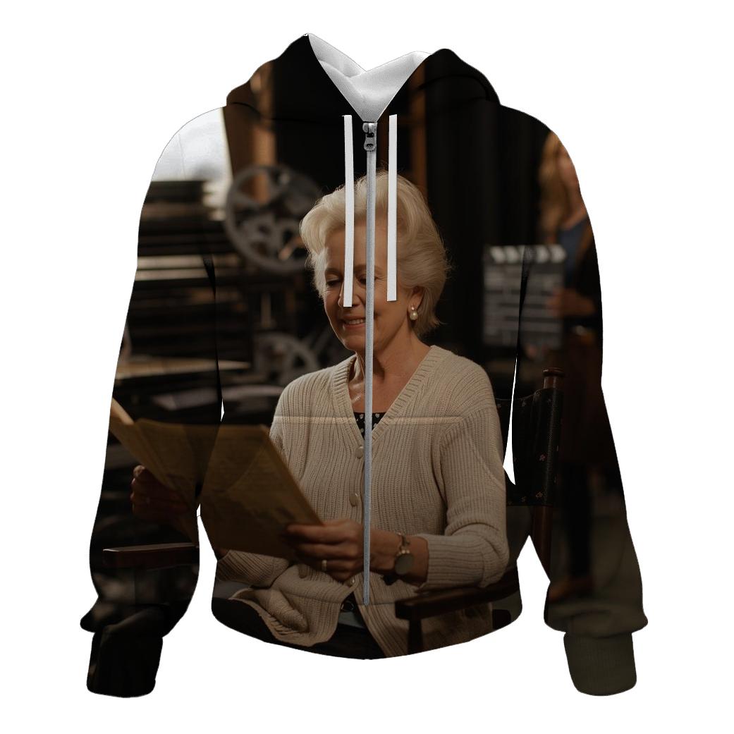 Polly Holliday On Set Reunion pullover hoodies