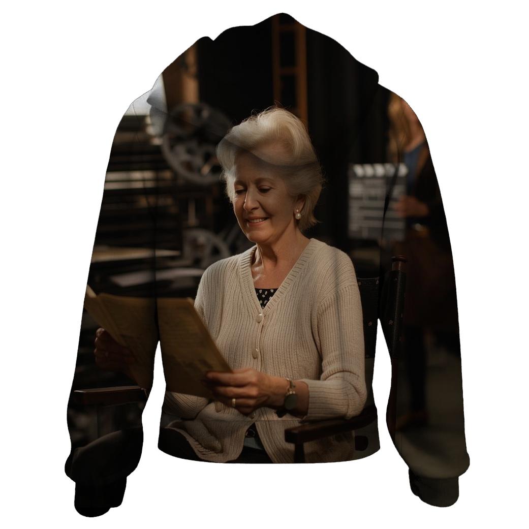 Polly Holliday On Set Reunion pullover hoodies