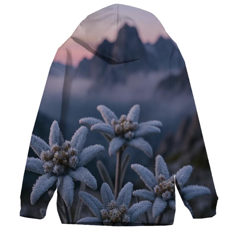 Dawn Harvest At Alpine Edelweiss Ridge zip-up hoodies