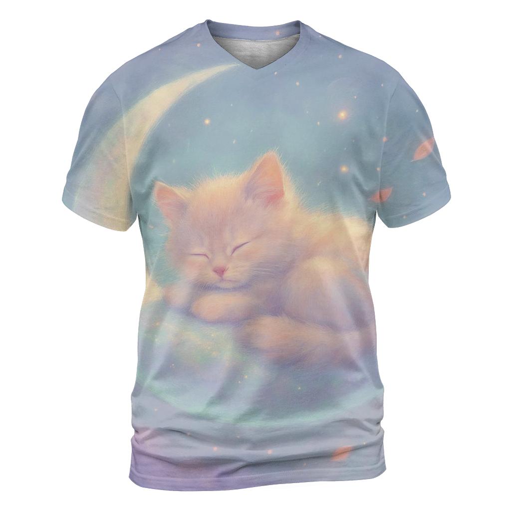 Starlit Cloud Kitten personalized full print shirts
