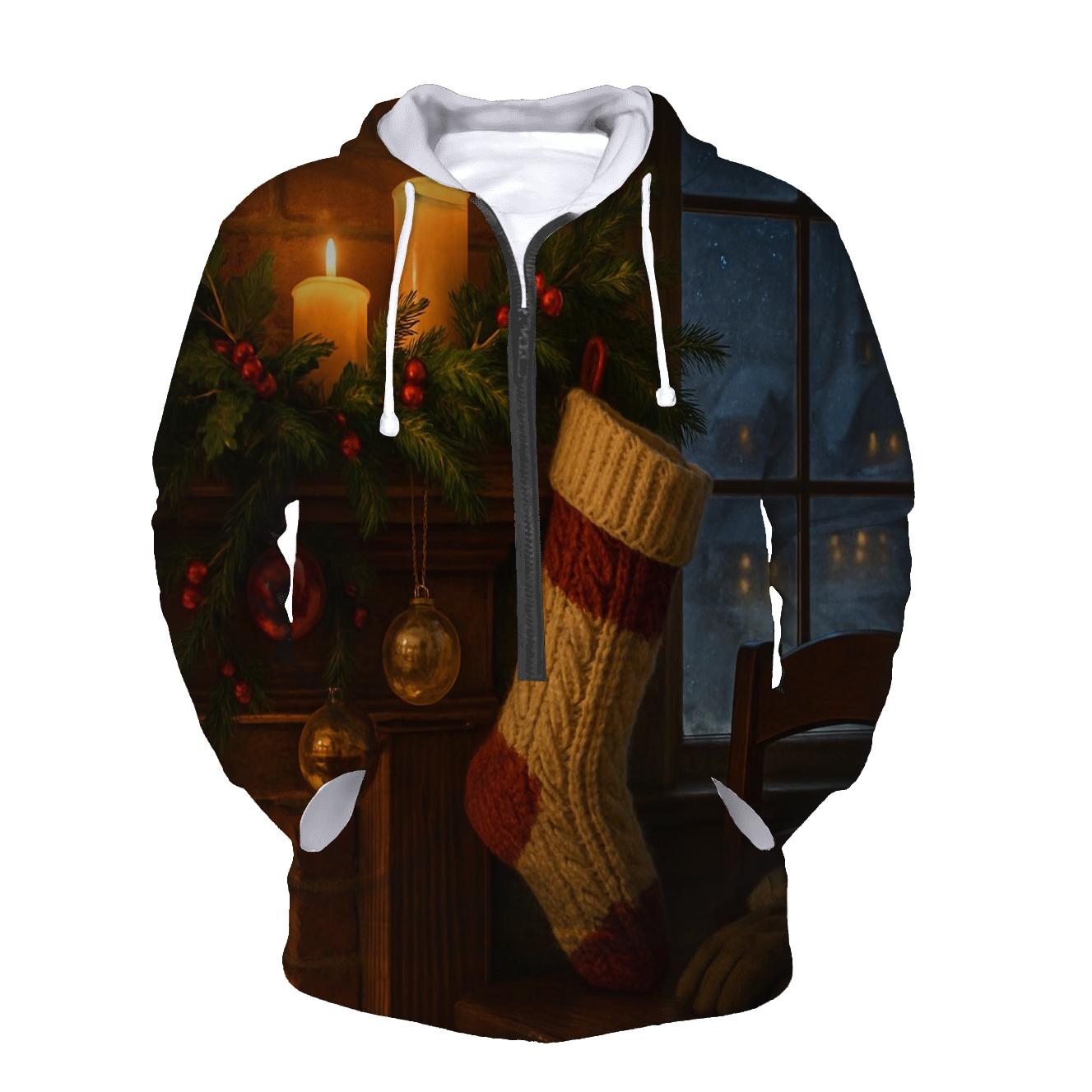 Midnight Carol At The Frosted Mantel hoodie trends