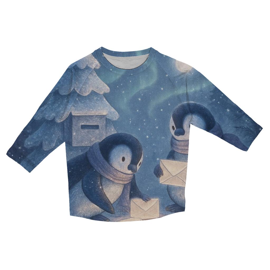 Polar Post Office Picnic printed three quarter sleeve shirts