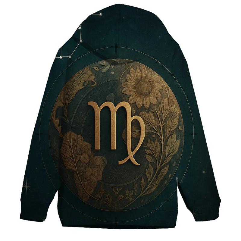 Virgo Harvest Star Mandala custom hoodies