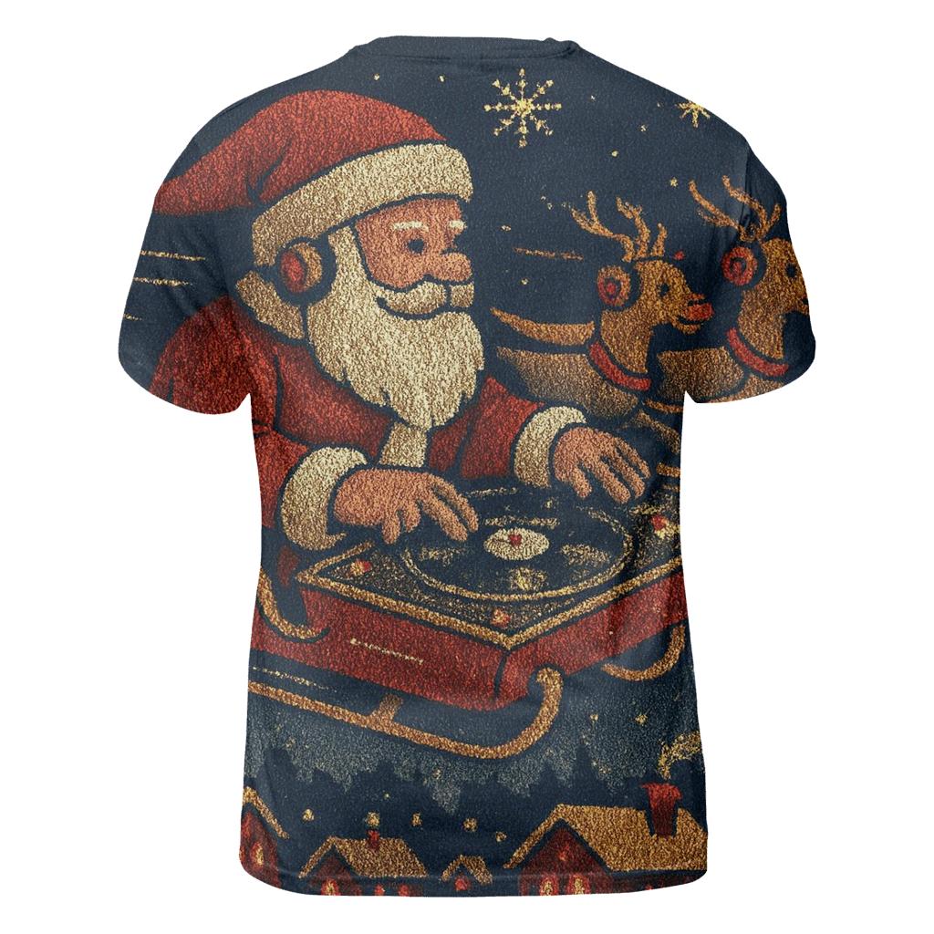 Midnight Sleigh Jam designer pattern shirts