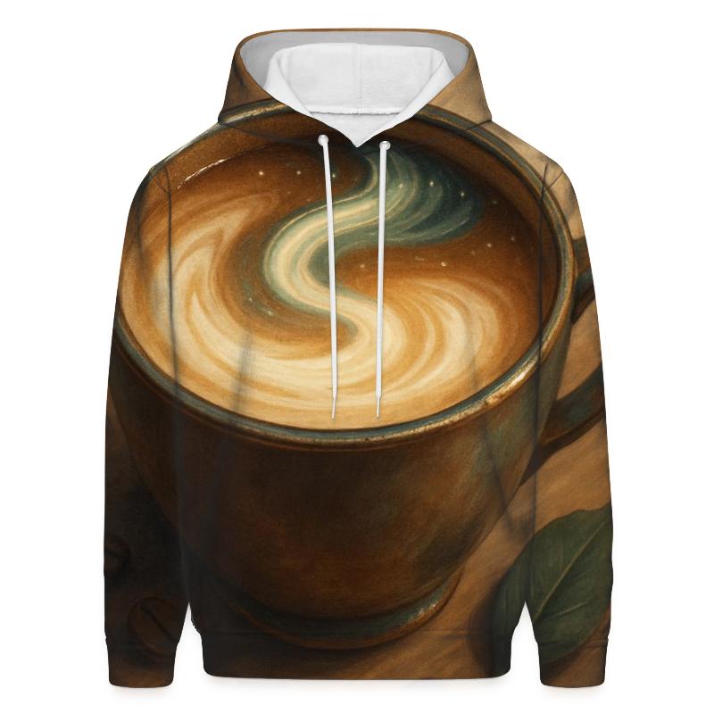 Latte Aurora printed hoodies