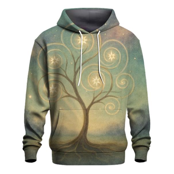 Celestial Tree Of Calm lightweight hoodies