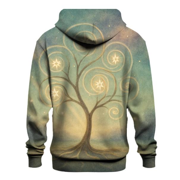 Celestial Tree Of Calm lightweight hoodies