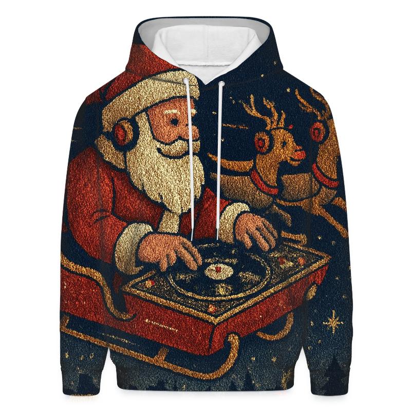 Midnight Sleigh Jam zip-up hoodies