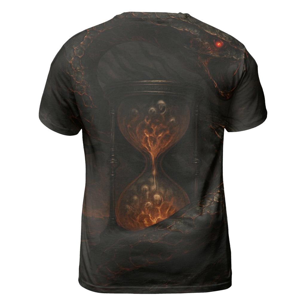 Serpent Of The Fallen Hourglass trendy printed shirt styles