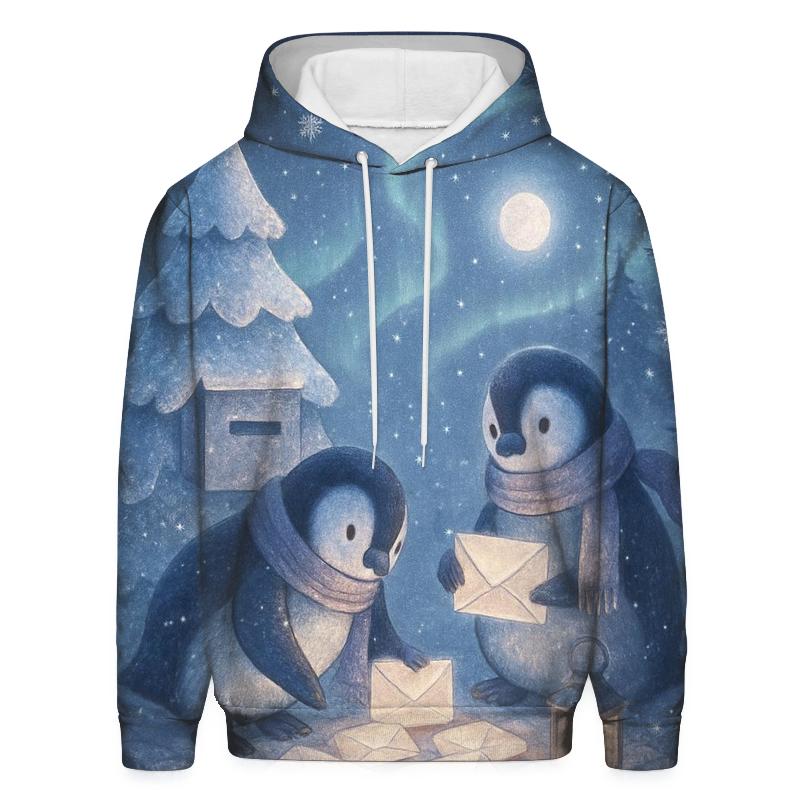 Polar Post Office Picnic printed hoodies