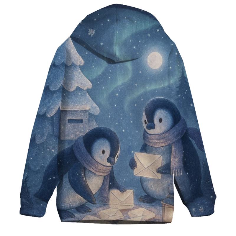 Polar Post Office Picnic printed hoodies