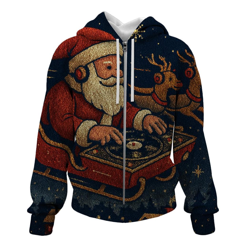 Midnight Sleigh Jam hoodies fashion