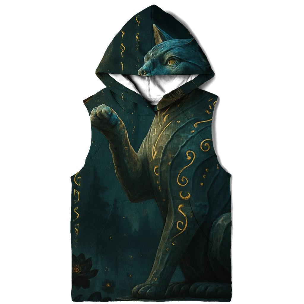 Mystic Guardian Cat Totem custom hoodies