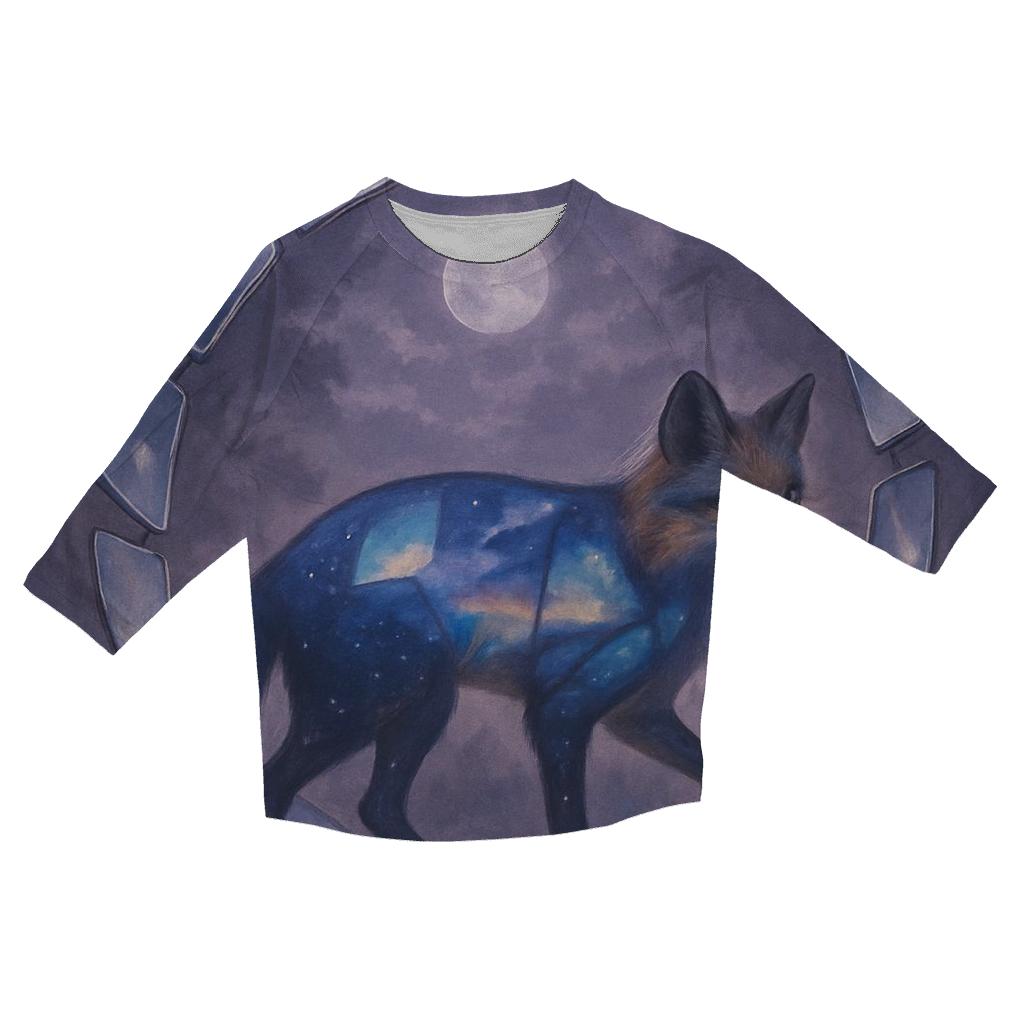 Random Sable Mirror Fox stylish quarter sleeve tops