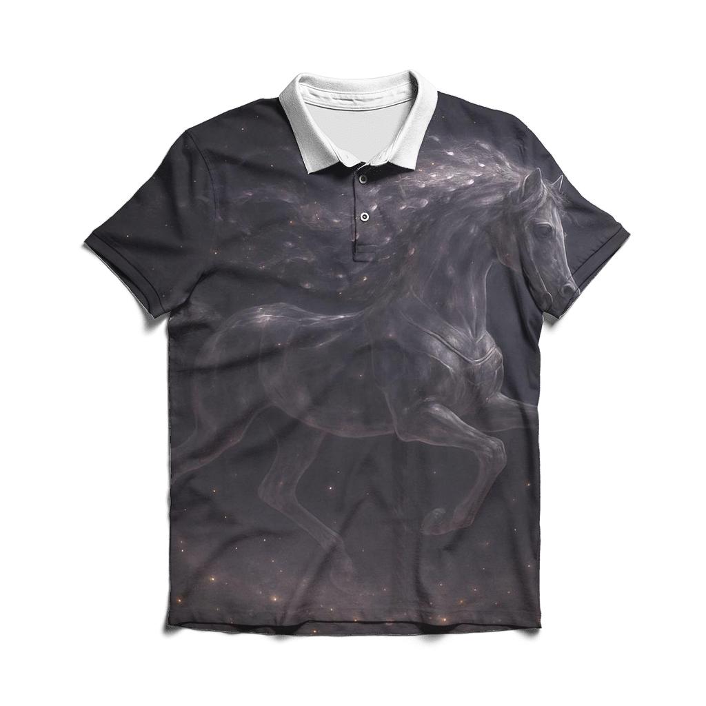Random Phantom Carousel Horse casual sports polo shirts