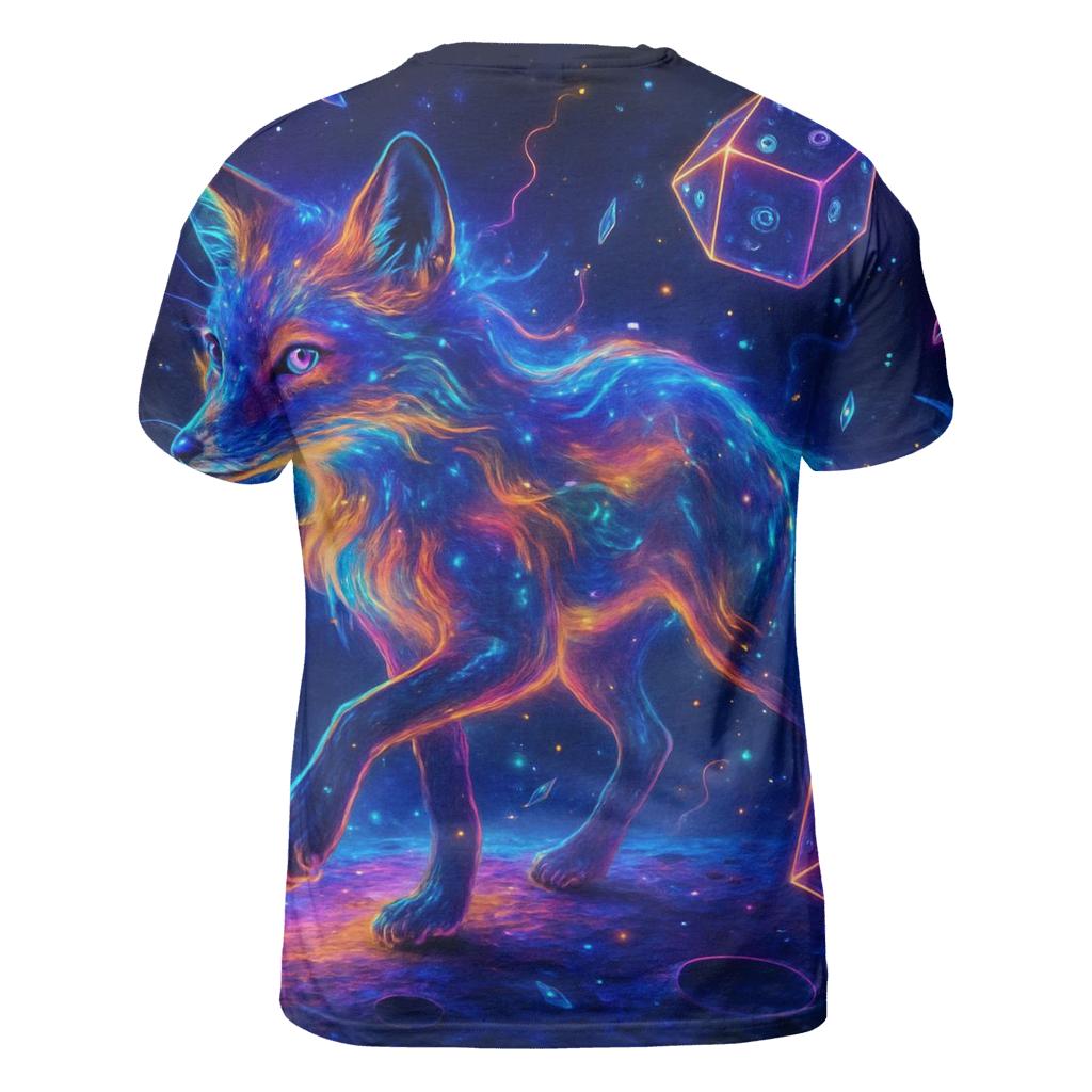 Random Nebula Fox trendy printed shirt styles