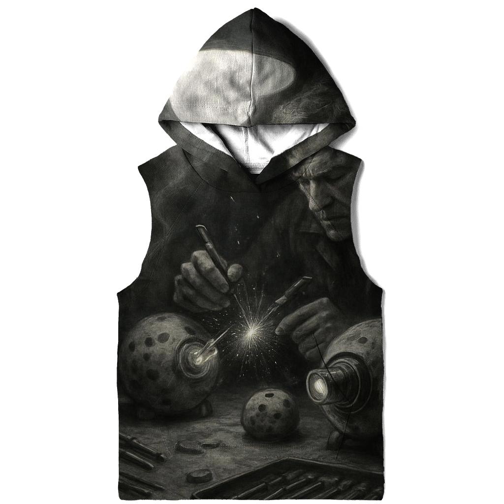 Random Moonlight Mechanic lightweight hoodies