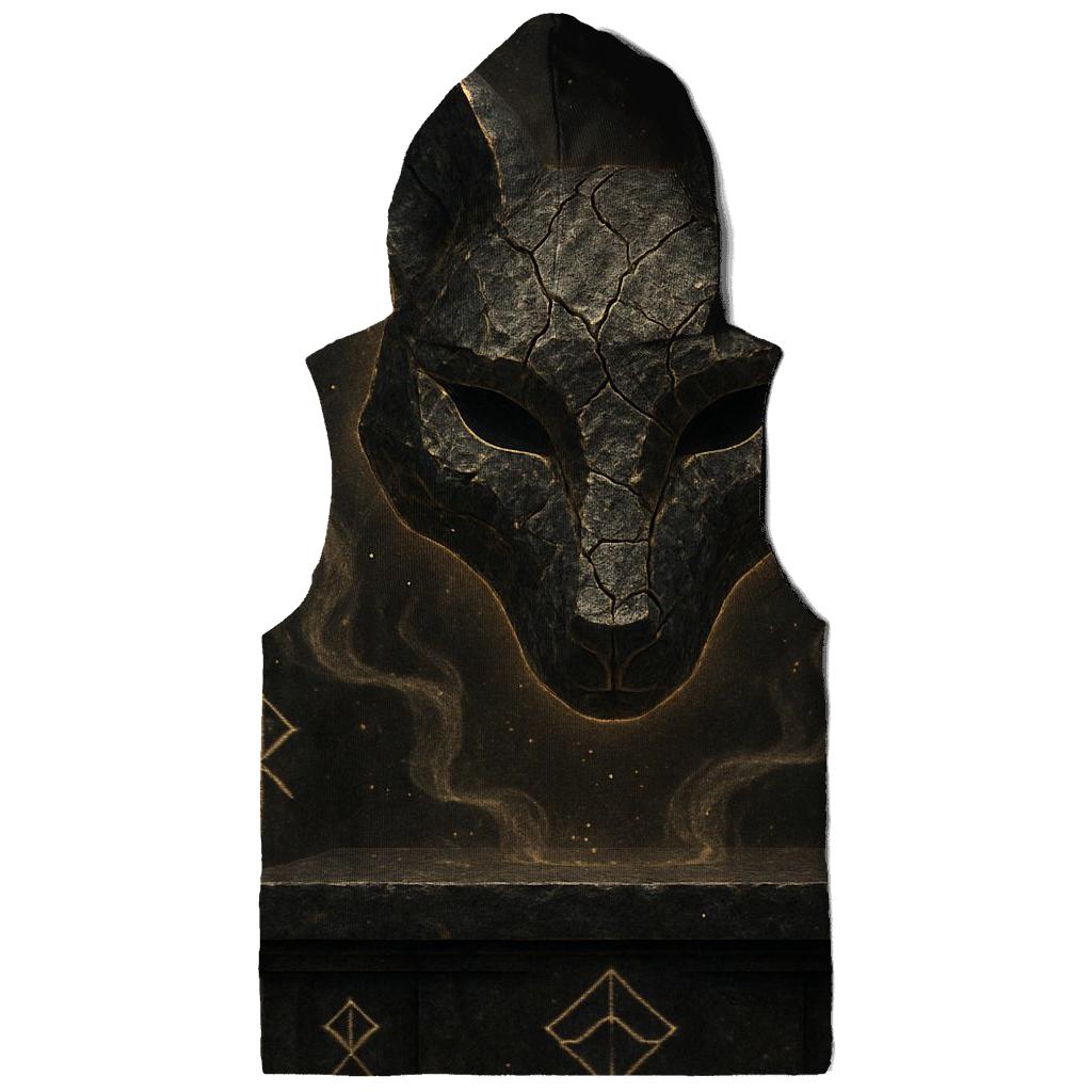 Random Galactic Fox Mask printed hoodies